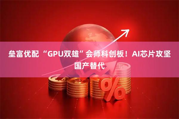 垒富优配 “GPU双雄”会师科创板！AI芯片攻坚国产替代